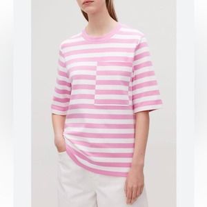 COS Striped Cotton T-Shirt XS